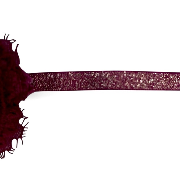 Aerie Elegant Lace Bralette in Rich Burgundy - Picture 3 of 3